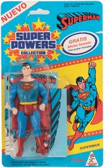 SUPER POWERS COLLECTION - SUPERMAN BY GULLIVER ON CARD.