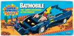 "SUPER POWERS COLLECTION - BATMOBILE" BOXED VEHICLE.