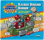 "SUPER POWERS COLLECTION - KALIBAK BOULDER BOMBER" FACTORY SEALED VEHICLE.