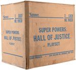 "SUPER POWERS COLLECTION - HALL OF JUSTICE" SHIPPING BOX.