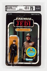 "STAR WARS: RETURN OF THE JEDI - IMPERIAL COMMANDER" 48 BACK AFA 75 EX+/NM.