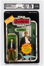 "STAR WARS: THE EMPIRE STRIKES BACK - HAN SOLO (BESPIN OUTFIT)" 41 BACK-A AFA 75 Y-EX+/NM.