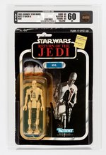 "STAR WARS: RETURN OF THE JEDI - 8D8" 77 BACK-A AFA 60 Y-EX.