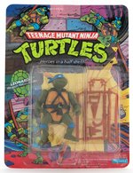 "TEENAGE MUTANT NINJA TURTLES - LEONARDO" SERIES 1 10 BACK CARDED FIGURE.