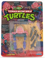 "TEENAGE MUTANT NINJA TURTLES - KRANG" SERIES 2 14 BACK CARDED ACTION FIGURE.