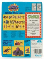 "SUPER POWERS - SAMURAI" CARDED ACTION FIGURE.