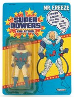 "SUPER POWERS - MR. FREEZE" CARDED ACTION FIGURE.