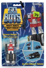 "GO BOTS - SCREW HEAD" CARDED ACTION FIGURE.