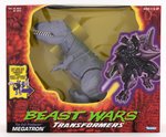 "BEAST WARS: TRANSFORMERS - MEGATRON" FACTORY-SEALED BOXED ACTION FIGURE.