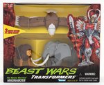 "BEAST WARS: TRANSFORMERS - MAGNABOSS" FACTORY-SEALED BOXED COMBINER ACTION FIGURE SET.