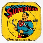 "SUPERMAN DIME REGISTER BANK."