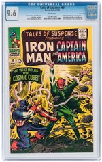 TALES OF SUSPENSE #80 AUGUST 1966 CGC 9.6 NM+.