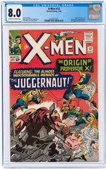 X-MEN #12 JULY 1965 CGC 8.0 VF (FIRST JUGGERNAUT).