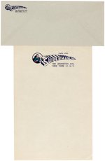 SUPERMAN INC. LETTERHEAD AND ENVELOPE.