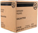 TOY BIZ "GALACTUS 14" LARGE SIZE FIGURE" FACTORY SEALED CASE OF SIX ACTION FIGURES.