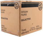 TOY BIZ "GALACTUS 14" LARGE SIZE FIGURE" FACTORY SEALED CASE OF SIX ACTION FIGURES.