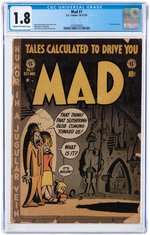 MAD #1 OCTOBER-NOVEMBER 1952 CGC 1.8 GOOD-.