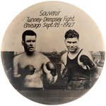 POCKET MIRROR FROM "LONG COUNT" FIGHT- "SOUVENIR TUNNEY-DEMPSEY FIGHT CHICAGO SEPT. 22-1927"