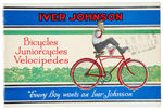 IVER JOHNSON BICYCLE CATALOGUE/STORE FLYER.