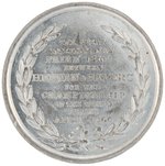 "JOHN C. HEENAN, THE CHAMPION OF AMERICA" C. APRIL 1860 HIGH GRADE WHITE METAL TOKEN.