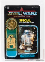 "STAR WARS: THE POWER OF THE FORCE - ARTOO-DETOO (R2-D2)" POP-UP LIGHTSABER 92 BACK AFA U40 Y-GOOD.