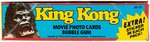 KING KONG TOPPS FULL GUM CARD WAX BOX.