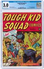 TOUGH KID SQUAD #1 MARCH 1942 CGC 3.0 GOOD/VG (FIRST TOUGH KID SQUAD).