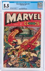 MARVEL MYSTERY COMICS #61 JANUARY 1945 CGC 5.5 FINE-.