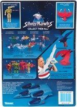 "SILVERHAWKS" ACTION FIGURE CARDED ACTION FIGURE TRIO.