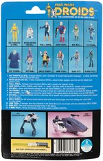 "STAR WARS: DROIDS THALL JOBEN" ACTION FIGURE ON CARD.