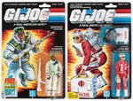 "G.I. JOE - A REAL AMERICAN HERO" SERIES 5 LOT OF FOUR CARDED ACTION FIGURES.