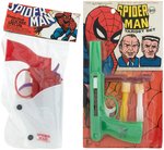 SPIDER-MAN TARGET SET & CLICKER GUN PAIR BY LARAMI.