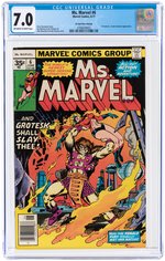 MS. MARVEL #6 JUNE 1977 CGC 7.0 FINE/VF (35 CENT VARIANT).