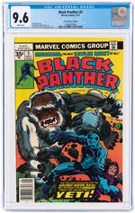 BLACK PANTHER #5 SEPTEMBER 1977 CGC 9.6 NM+ (35 CENT VARIANT).