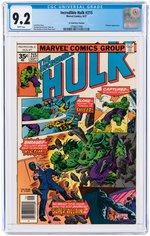 INCREDIBLE HULK #215 SEPTEMBER 1977 CGC 9.2 NM- (35 CENT VARIANT).