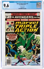 MARVEL TRIPLE ACTION #37 SEPTEMBER 1977 CGC 9.6 NM+ (35 CENT VARIANT).