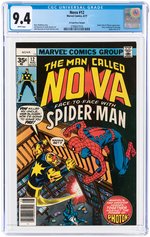 NOVA #12 AUGUST 1977 CGC 9.4 NM (35 CENT VARIANT).