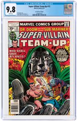 SUPER VILLAIN TEAM-UP #13 AUGUST 1977 CGC 9.8 NM/MINT (35 CENT VARIANT).