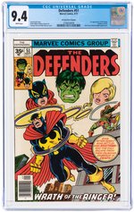 DEFENDERS #51 SEPTEMBER 1977 CGC 9.4 NM (35 CENT VARIANT).