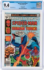 MARVEL TEAM-UP #61 SEPTEMBER 1977 CGC 9.4 NM (35 CENT VARIANT).