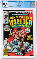 JOHN CARTER, WARLORD OF MARS #3 AUGUST 1977 CGC 9.4 NM (35 CENT VARIANT).