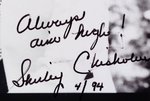 SHIRLEY CHISHOLM SIGNED PHOTO.