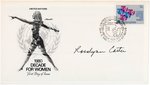 ROSALYNN CARTER SIGNED FIRST DAY COVER.