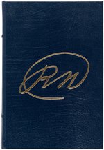 RICHARD NIXON SIGNED "THE LIBRARY OF THE PRESIDENTS - THE MEMOIRS OF RICHARD NIXON" HARDCOVER BOOK.