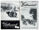 HARLEY DAVIDSON “THE ENTHUSIAST” MAGAZINE 1949 COMPLETE SET.