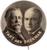 "TAFT AND SHERMAN" JUGATE BUTTON HAKE #23.