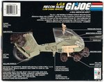 "G.I. JOE - A REAL AMERICAN HERO" LOT OF THREE BOXED ACCESSORY SET/VEHICLES IN SEALED BOXES.