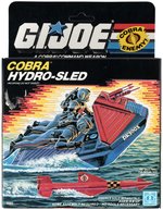 "G.I. JOE - A REAL AMERICAN HERO" LOT OF THREE BOXED ACCESSORY SET/VEHICLES IN SEALED BOXES.