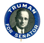 CLASSIC TRUMAN FIRST SENATE RUN 1934.