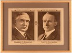 HARDING & COOLIDGE JUGATE POSTER.